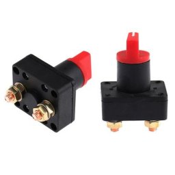 12V Voiture Maître Batterie Isolateur Déconnecter Rotatif Couper L'alimentation Kill Switch SUR