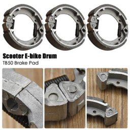 Plaquettes de frein à tambour arrière pour moto patins de frein pour cyclomoteur système de