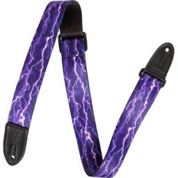 Levys Poly 1.5"" Lightning Bolt PUR