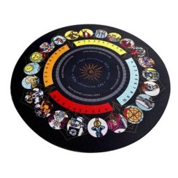 Tapisserie de Tarot pour Divination grand tissu magique carte de Divination coussin en