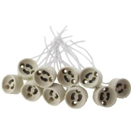 Base de lampe GU10 support de lampe en céramique prise de connecteur avec câble pour lumière