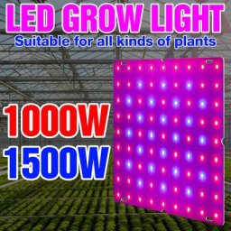 Lampe horticole de croissance LED 220V 1000/1500W 110V spectre complet éclairage pour serre