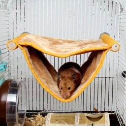 Lit suspendu en maille pour Hamster et Chinchilla accessoire de luxe pour petits animaux