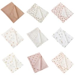 Couverture de literie en gaze de coton pour les tout-petits serviette de bain couverture