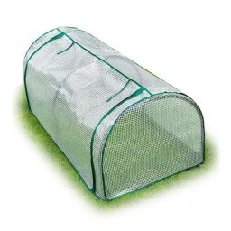 Serre tunnel portable sans cadre mini serre mobile couverture isolante pour plantes ventilées