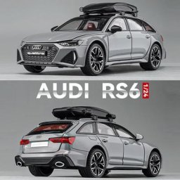 Modèle de voiture en alliage moulé sous pression pour enfants simulation de station Wagon roues