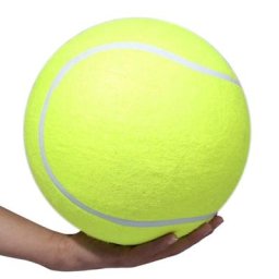 Balle de Tennis 8 pouces 20.5cm balles de sport pour chiens balles de Tennis résistantes aux dents