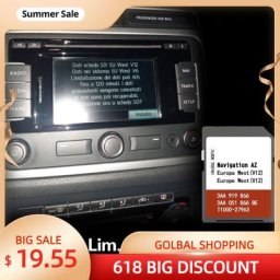 Pour VW Passat Vem. Carte SD West Map (B7) 2011-2015 NAVIGATION SAT Nav AZ V12