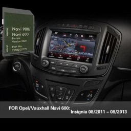 Carte Sat Nav Insignia 2011 2013 pour Opel SachNavi 600 Belgique République tchèque Bad