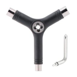 Ensemble d'outils de réglage multifonctions pour planche à roulettes professionnelle t-croate