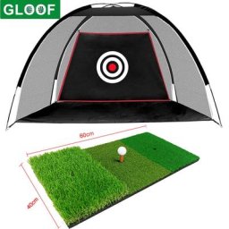 Tente de filet d'entraînement de golf en polymère extérieur et intérieur fournitures de golf