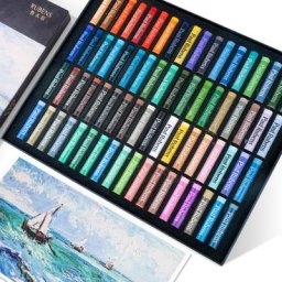 Paul Rubens – Crayons à l'huile doux professionnels 72 couleurs Pastel pour peinture de paysage