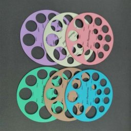 Règle en silicone souple pour mesurer le diamètre des continents accessoire pour pompe de poitrine