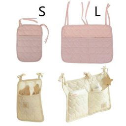 Sac à suspendre pour lit de bébé organisateur de couches de berceau pochette Portable sacs à