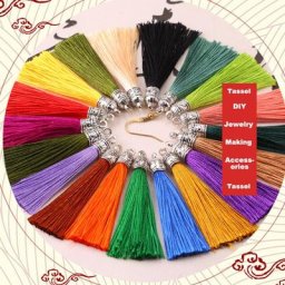Porte-clé pompon soyeux 5/10 pièces fait à la main doux et élégant pompon en vrac pour