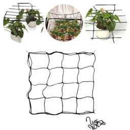Filet à plantes en treillis 40x40cm Support robuste pour plantes en caoutchouc pour vigne
