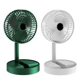 Mini ventilateur de bureau USB pliable portable silencieux sur pied stable et non ald pour