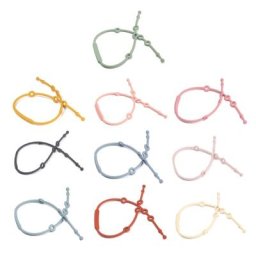 Sangle en Silicone N80C pour bébé attache-tétine Clip de dentition nouveau-né porte-mamelon