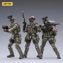 YTOY-Figurines d'Action en Chaîne US Navy Seals Armes Supplémentaires Gratuites Collection Anime