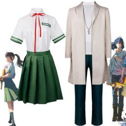 Costume Cosplay Anime suzuki No Tojimari uniforme JK chemise jupe Costume d'halloween robe pour