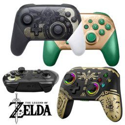 Helpda-Manette de jeu Bluetooth sans fil Tears of the Kingdom Nintendo Switch OLED NS PC