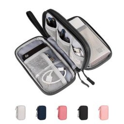 Sac de Rangement Portable pour Batterie Externe Gadgets USB Instructions Fils Protection de