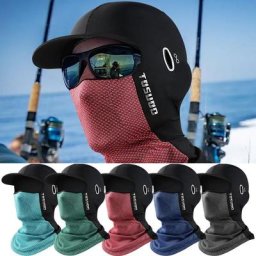 Écharpe de protection qualifiée ale d'été Ice InjUV crème solaire couvre-visage casques capuche