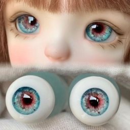 Beurre pour les yeux 12mm 14mm 16mm pour herbe globe oculaire en plâtre motif œil humain fait