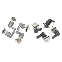 Kit de verrouillage antivol pour sac de selle rigide boulons de sécurité pour Touring Dyna 4