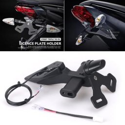 Kit de support de plaque de planificateur de queue courte arrière de moto Stock bien rangé