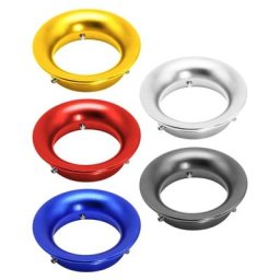 Carburateur 50mm 55mm filtre à Air de moto corne à vent trompette en alliage avec Guaze adapté