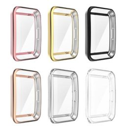 Coque en TPU galvanisée pour Honor Band 6 cadre antichoc anti-rayures
