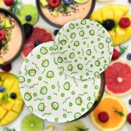 Couvercle de bol réutilisable en coton pour la cuisson des aliments au frais 3 pièces
