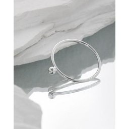 Petites bagues en argent Sterling 925 véritable pour femmes bijoux de doigt minimaliste mignon