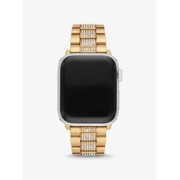 Michael Kors Bracelet doré à pierres pavées pour Apple Watch®