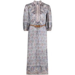Zimmermann Robe Vitali à motif cachemire