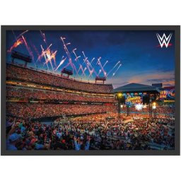 Affiche WWE SummerSlam Fireworks - Encadré A3