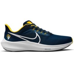 Chaussure de running unisexe Nike Los Angeles Rams Zoom Pegasus 39 bleu marine
