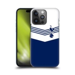 Coque arrière rigide compatible Tottenham Hotspur 1978 Stripes - Bleu/Blanc - iPhone