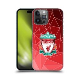 Étui de téléphone rigide à écusson géométrique Liverpool - Rouge - iPhone