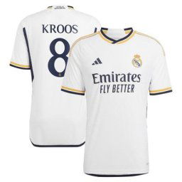 Maillot Domicile adidas Real Madrid 2023-24 avec flocage Kroos 8