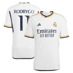 Maillot Domicile adidas Real Madrid 2023-24 avec flocage Rodrygo 11
