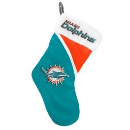 Chaussette de Noël Miami Dolphins Color Block
