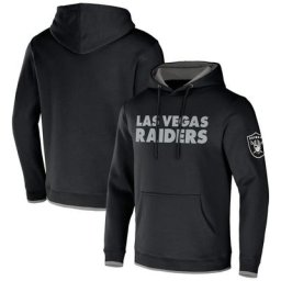 Collection NFL x Darius Rucker pour homme par Fanatics Black Las Vegas Raiders Pullover Hoodie