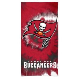 Serviette de plage tie-dye Buccaneers de Tampa Bay