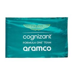 Drapeau de la tribune officielle de l'équipe Aston Martin Cognizant F1