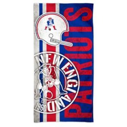 Serviette de plage rétro New England Patriots