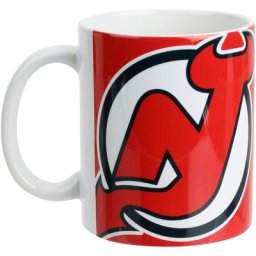 Tasse avec logo de l'équipe des Devils du New Jersey de 11 oz
