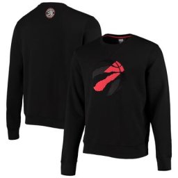 Toronto Raptors Split Graphique ras du cou Sweat-shirt - Noir - Hommes
