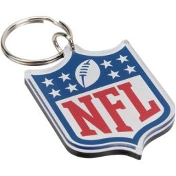Porte-clés acrylique NFL Premium - Bouclier NFL